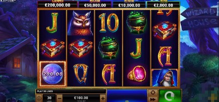 Blue Wizard uk slot game