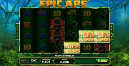 Epic Ape uk slot game