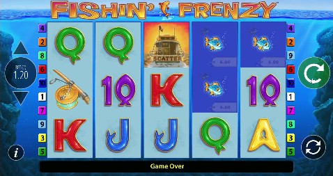 Fishin Frenzy uk slot game