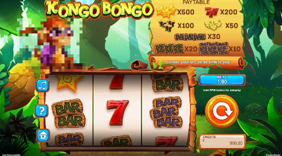 Kongo Bongo uk slot game