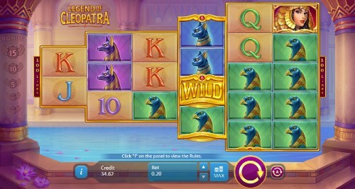 Legends of Cleopatra uk slot game