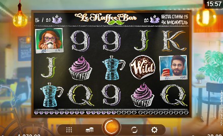 Le Kaffee Bar uk slot game