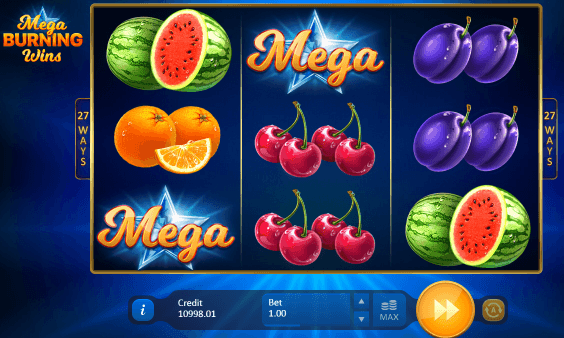 Mega Burning Wins uk slot game