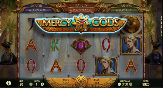 Mercy of the Gods uk slot game