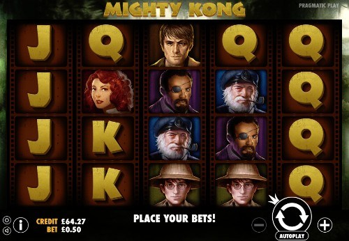 Mighty Kong uk slot game