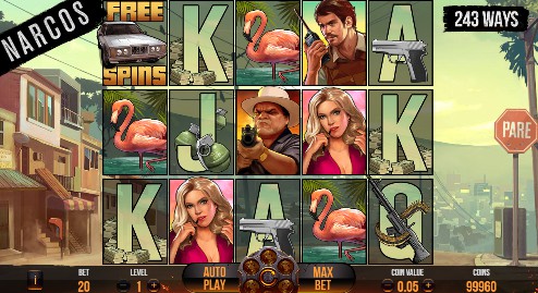 Narcos uk slot game