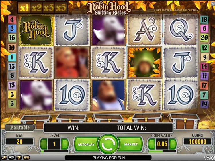 Robin Hood Slot Reel