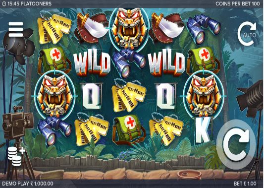 Platooners uk slot game