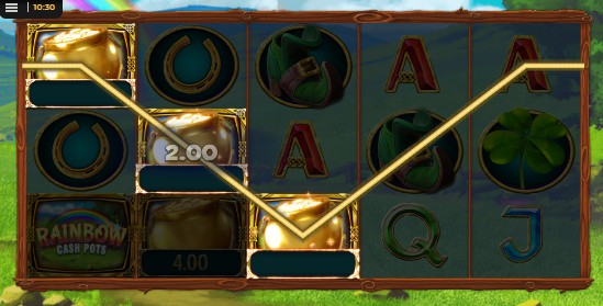 Rainbow Cash Pots uk slot game