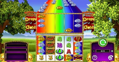 Rainbow Riches: Drops of Gold uk slot game