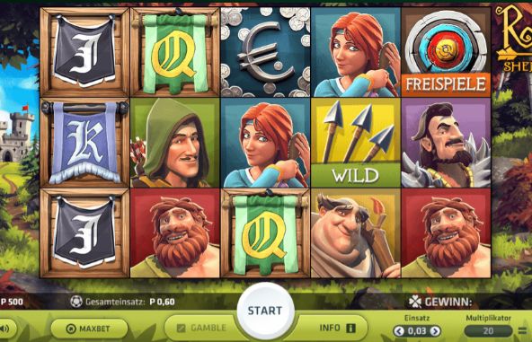 Robin of Sherwood uk slot game