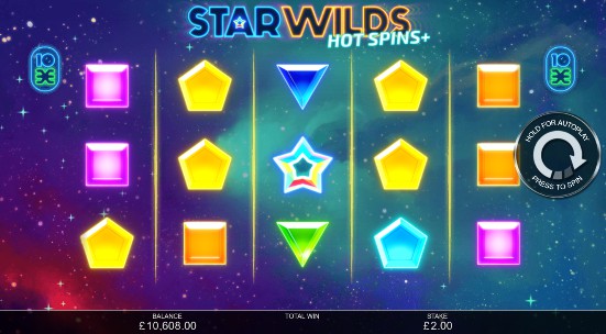 Star Wilds Hot Spins uk slot game