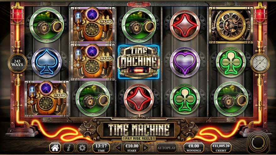 Time Machine Slot Gameplay