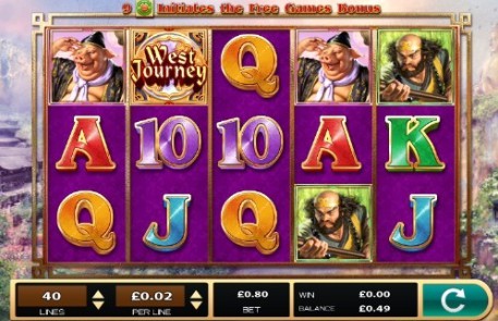 West Journey Treasure Hunt uk slot game