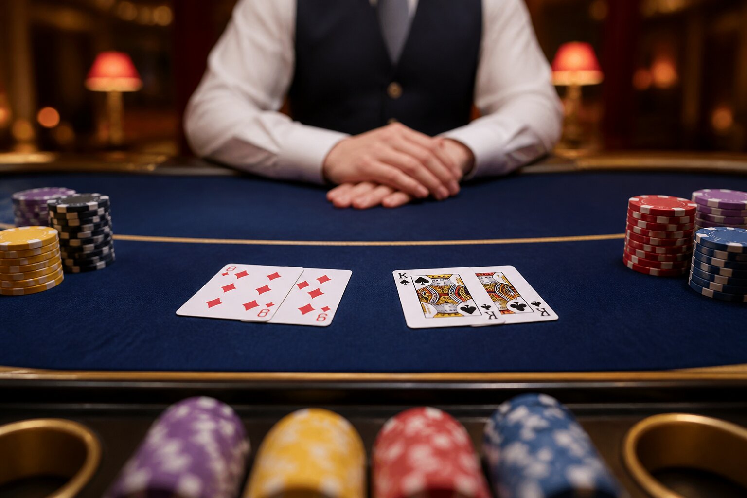 What Happens If There Is a Tie in Baccarat?