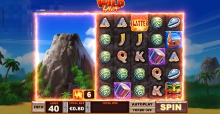 Wild Lava uk slot game